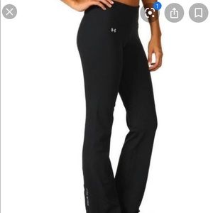 Under Armour bootcut black yoga pants